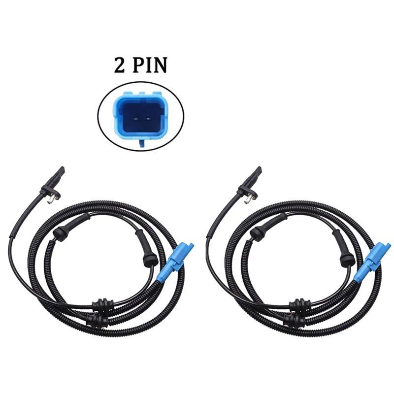 2 ชิ้นใหม่ด้านหลังซ้ายขวาความเร็วล้อเซ็นเซอร์ ABS สําหรับ 508 407 Citroen C5 C6 1.6 2.0 HDI 2.2D 967