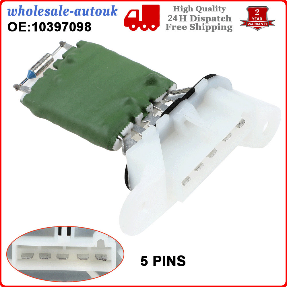 10397098 HVAC เครื่องทําความร้อน Blower พัดลมตัวต้านทานมอเตอร์สําหรับ Hummer H2 H3 H3T สําหรับ Ponti