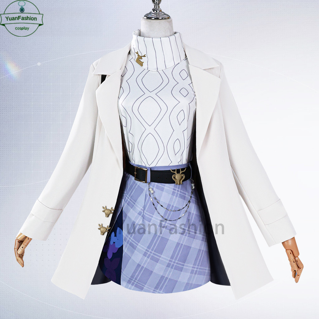 [คลังสินค้าพร้อม]Honkai Star Rail x Luckin Coffee Collaboration คอสเพลย์ Castofrice เกม 2D อะนิเมะเค