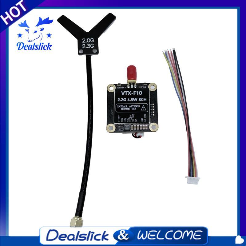 2G 2.2G 4.5W 8CH VTX FPV เครื่องส่งสัญญาณวิดีโอ Tower ติดตั้ง 30.5x30.5 มม.สําหรับ Drone Racing และ 