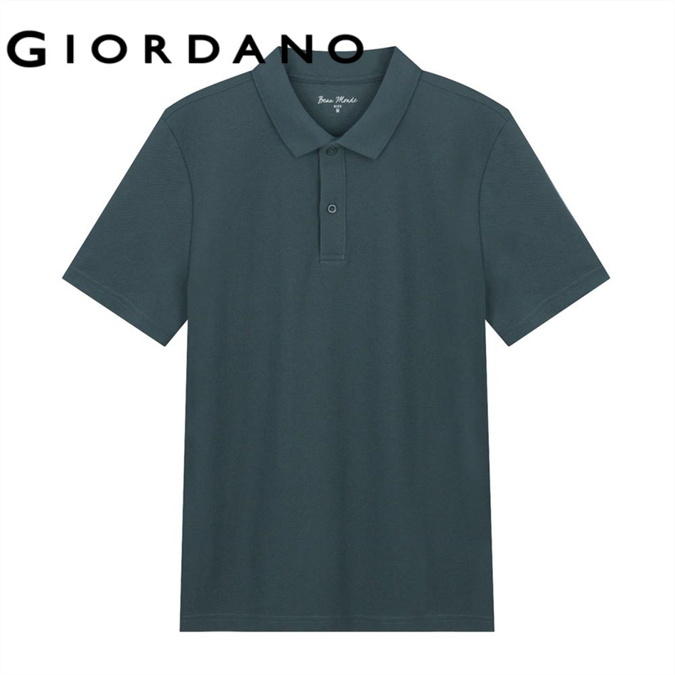 GIORDANO (Online Exclusive) เสื้อโปโลผู้ชาย Men's Regular Polo 13015852