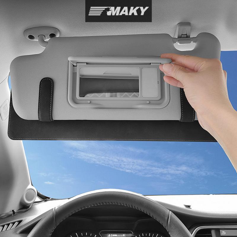 [MAKY] Universal Car Sun Visor Sunshine Occlusion Extension Anti Glare Eye Protection Parasols สําหร