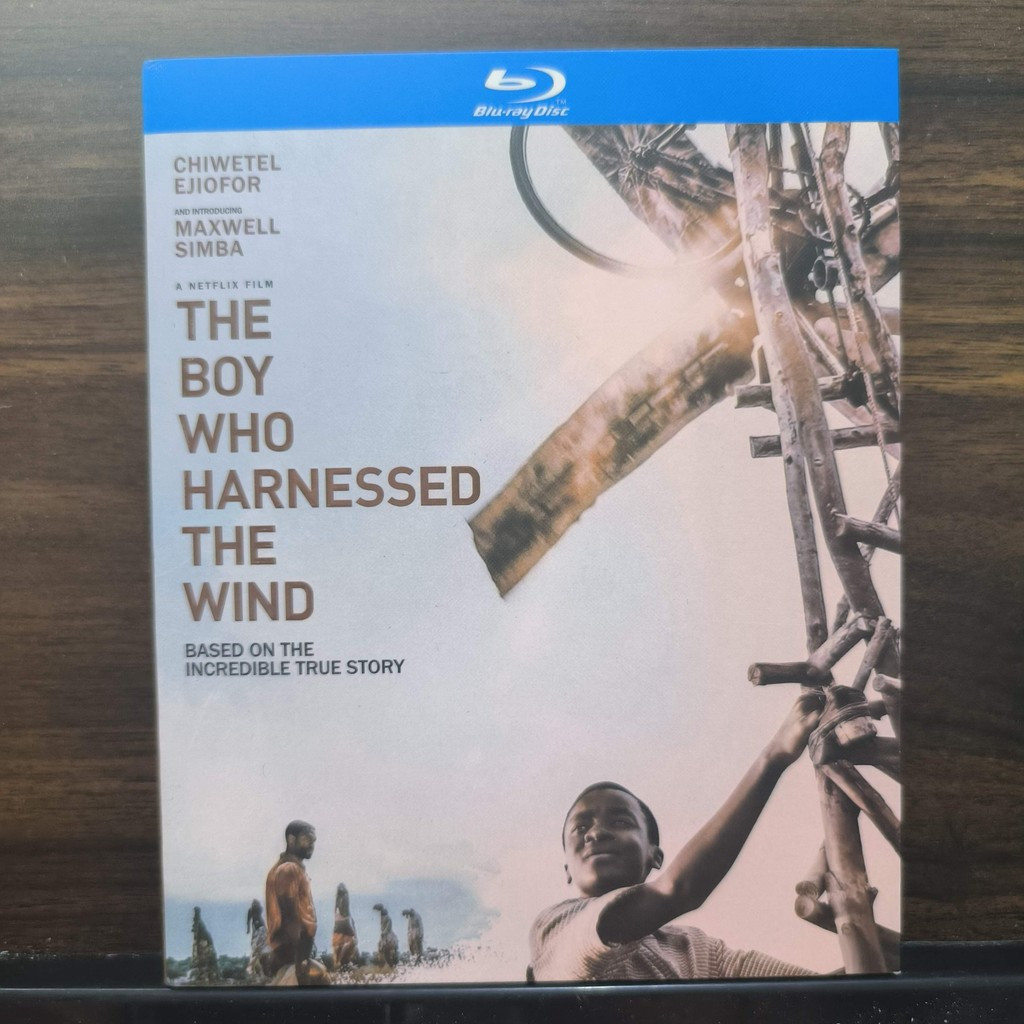 Blu-ray Disc British Film The Boy Who Harnessed the Wind (2019) BD25 EN ZH สเปนไทยยี่ห้อใหม่ชนิดบรรจ