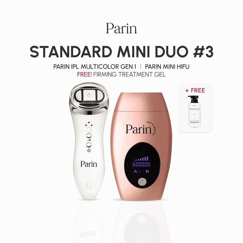 Parin Standard MINI DUO #3 PARIN IPL LASER & MINI HIFU : กำจัดขน IPL Gen1 & เครื่องนวดหน้ายกกระชับไฮ