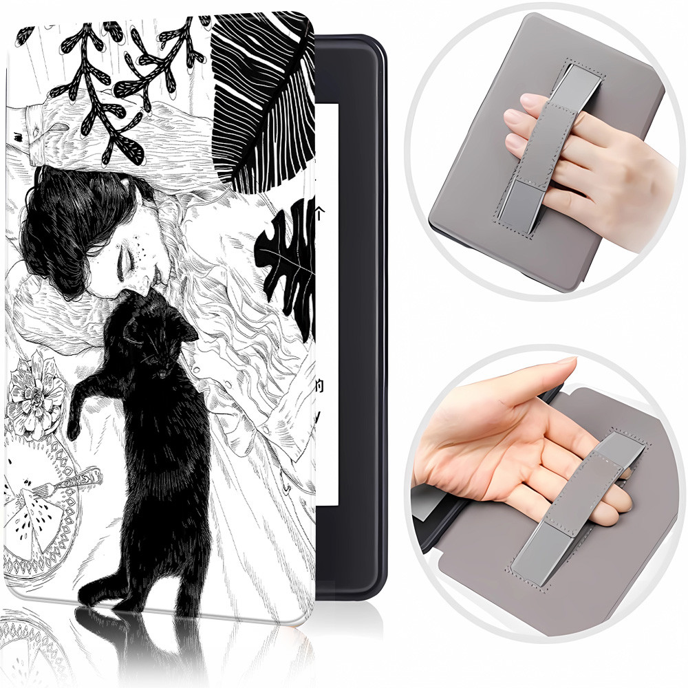 สําหรับ Kindle Case Paperwhite 5/6/7th-6in 12th/2024/KPW6 ป้องกัน Kindle (Colorsoft) Kindle 10th 11t