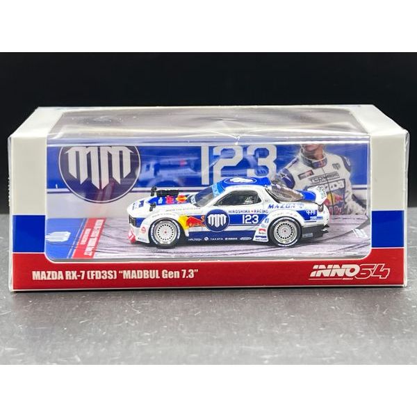 INNO64 MAZDA RX7 (FD3S) "PANDEM ROCKET BUNNY" MADBUL MADLAB COLLECTION 001