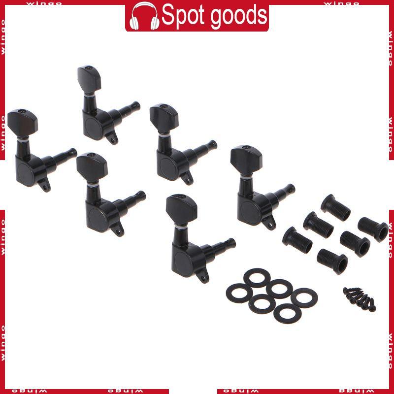 WIN 6R Inline Guitar String Tuning Peg Machine สําหรับหัว Tunner