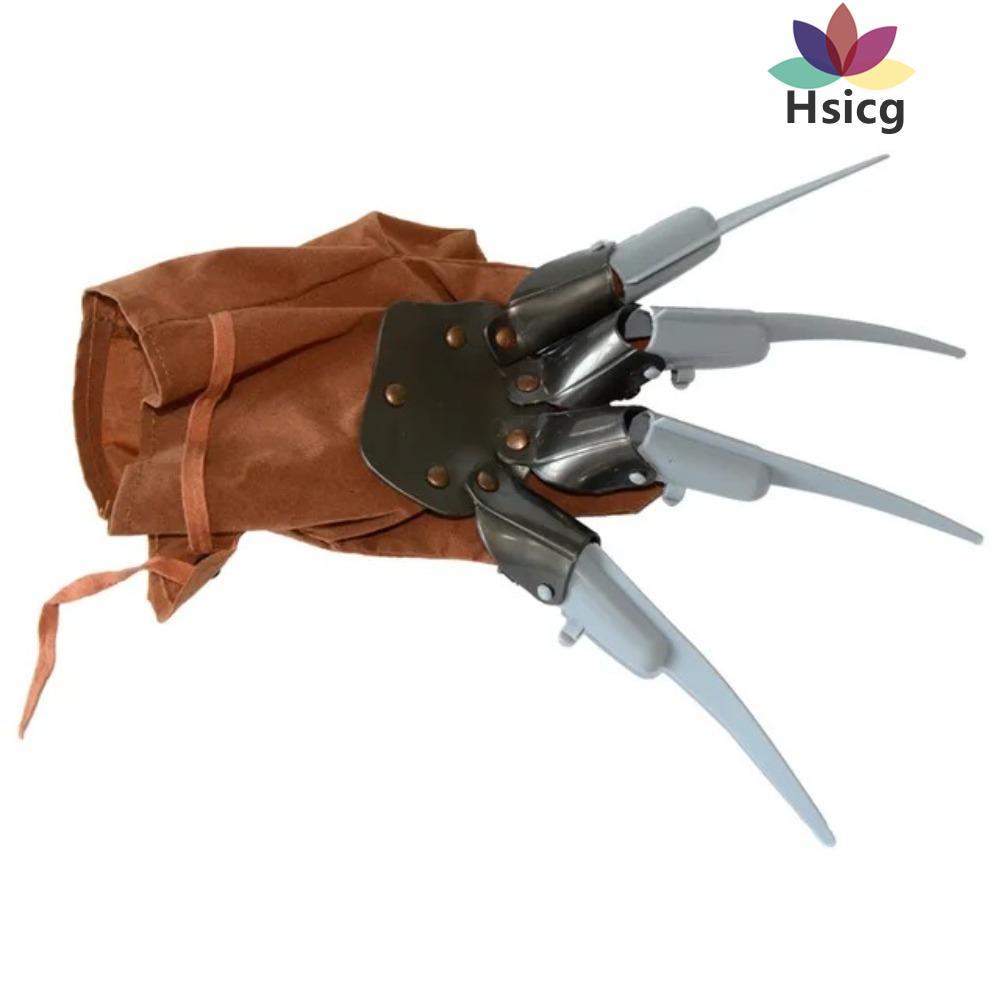 HSICG Wolverine Ghost Claw, Claws Killer Gloves ถุงมือตลก Freddy, ถุงมือคอสเพลย์ Freddy Krueger ถุงม