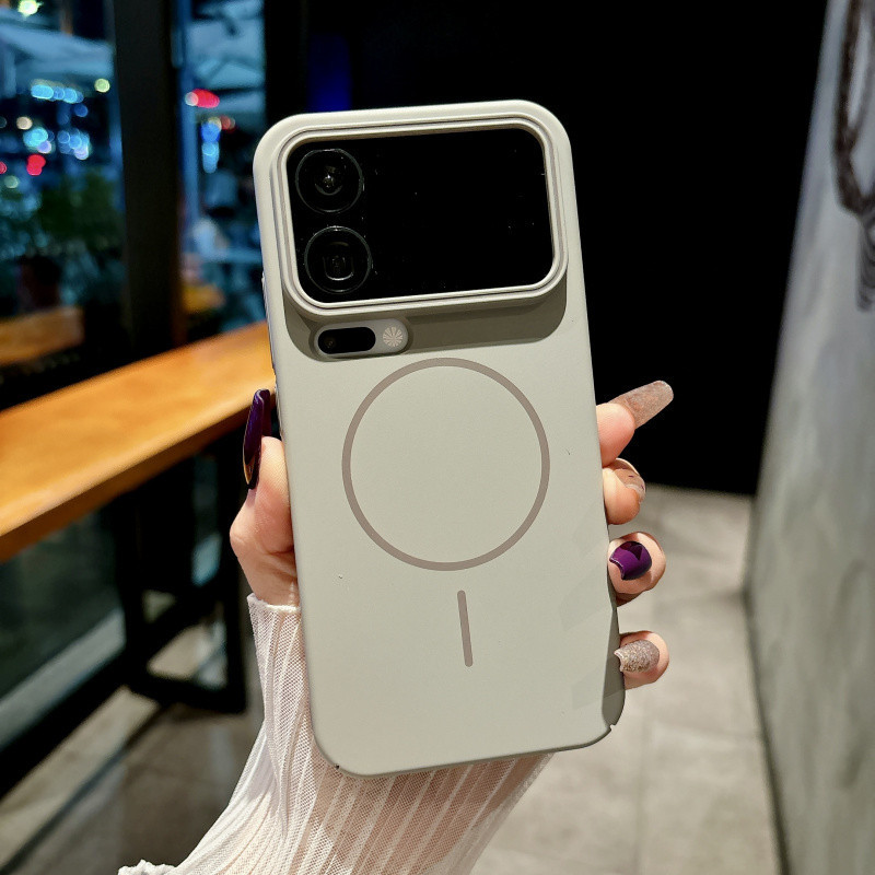 หรูหรา Matte Magnetic Wireless Charge สําหรับ Xiaomi 17 Pro Max 17 Pro 14T Pro 15 Ultra Poco F7 Ultr