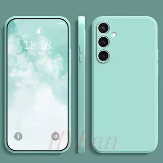 เคส Samsung S25 FE / S24FE / S23 FE เคสซิลิโคนสีพื้นเรียบง่าย YT