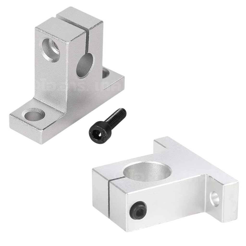 SK ขาตั้งเพลา แนวตั้ง ขนาด 6-20mm Vertical SK Linear Shaft Support Aluminum Alloy ตัวยึดแกน ฐานยึดแกน ขายึดเพลา SK8/S... - รูปที่ 4