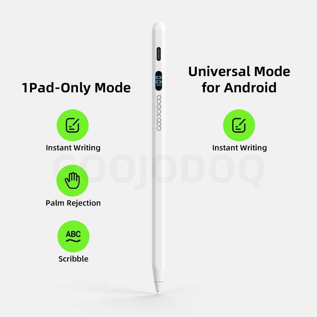 GOOJODOQ GD17 2-in-1 Stylus Suitable for IPad and Android Systems Clear Digital Display Magnetic Suction รูปที่ 7