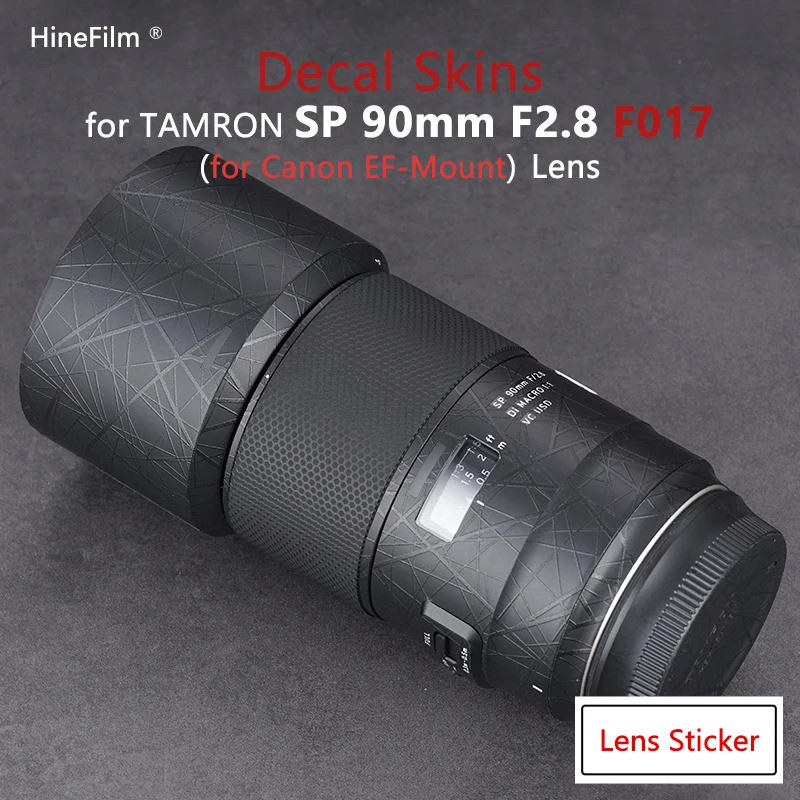 Tamron 90 F2.8 Ef Mount F017 เลนส์ Premium Decal Skin สําหรับ Tamron 90mm F2.8 Di Macro Vc Usd Gen3 