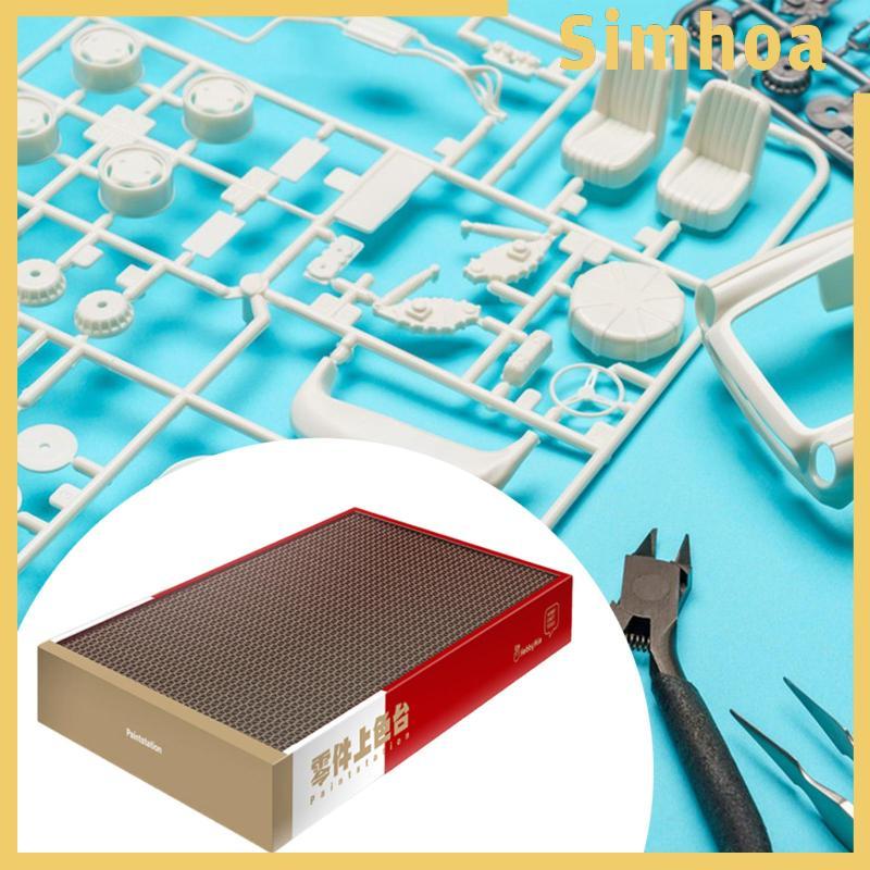 [SIMHOA] Model Painting Base Stand Hobby Modeling Tool DIY Spray Painting Clip Holder