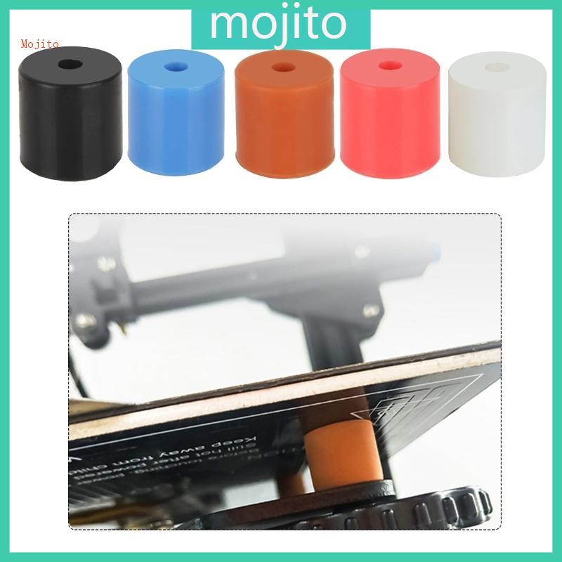 Mojito 4 ชิ้นซิลิโคนเตียงร้อน Leveling คอลัมน์เตียงร้อนแพลตฟอร์ม Leveler สําหรับ Ender3 CR10