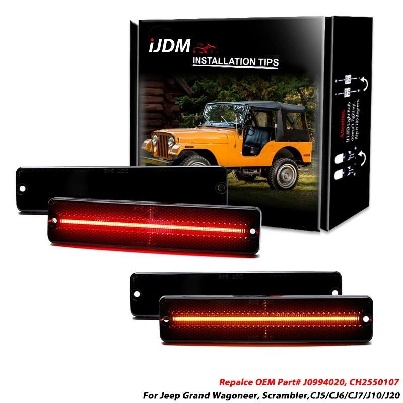 IJDM ด้านหน้า/ด้านหลังด้านข้างสําหรับ Jeep Grand Wagoneer Scrambler สําหรับ Jeep CJ5/CJ6/CJ7/J10/J20