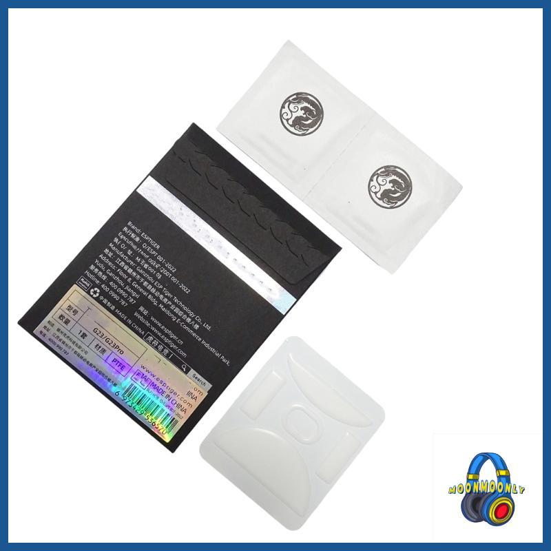 MOON Mouse Feet Sticker Mouse Skates Pad Glides Curveds Edges สําหรับ Incott G23