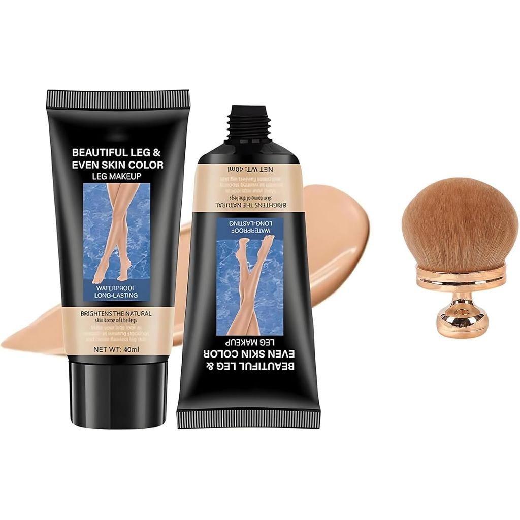 Leg Makeup Waterproof No Transfer, Leg Makeup Lotion, Body Scar Tattoo Cover Up, Long-Lasting Sweat-