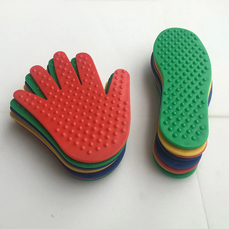 4Pair Hand Feet Sensory Toys Children Fun Sports Games Crawling And Jump Activity For Kids Children'