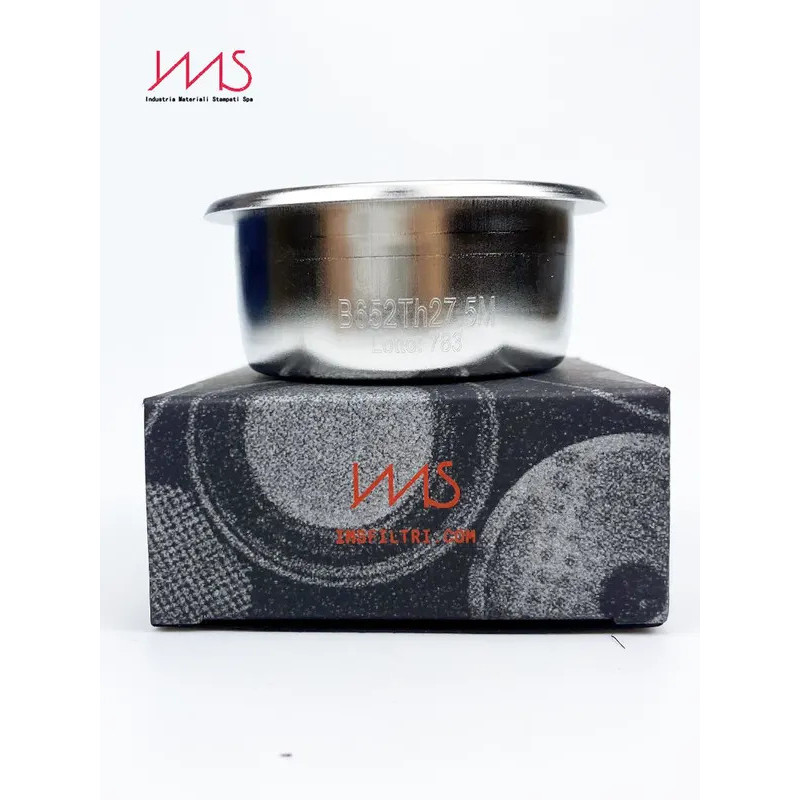 อิตาลีทํา IMS ชามกรองกาแฟ B652Th27.5M อัพเกรด 18-20g เหมาะสําหรับ 9 Barista Professional Espresso ชิ