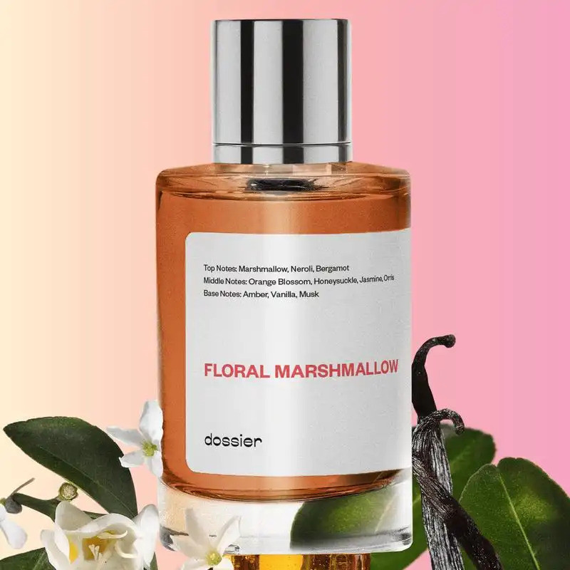 Floral Marshmallow, Dossier, น้ําหอมผู้หญิง, Eau de Parfum, 50ml, Marshmallow, Neroli, Jasmine, Orri