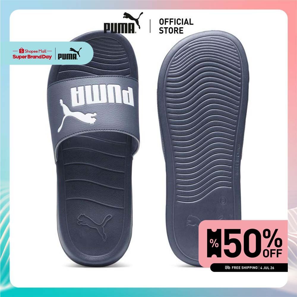 PUMA BASICS - รองเท้าแตะ Popcat 20 สีฟ้า - 37227934