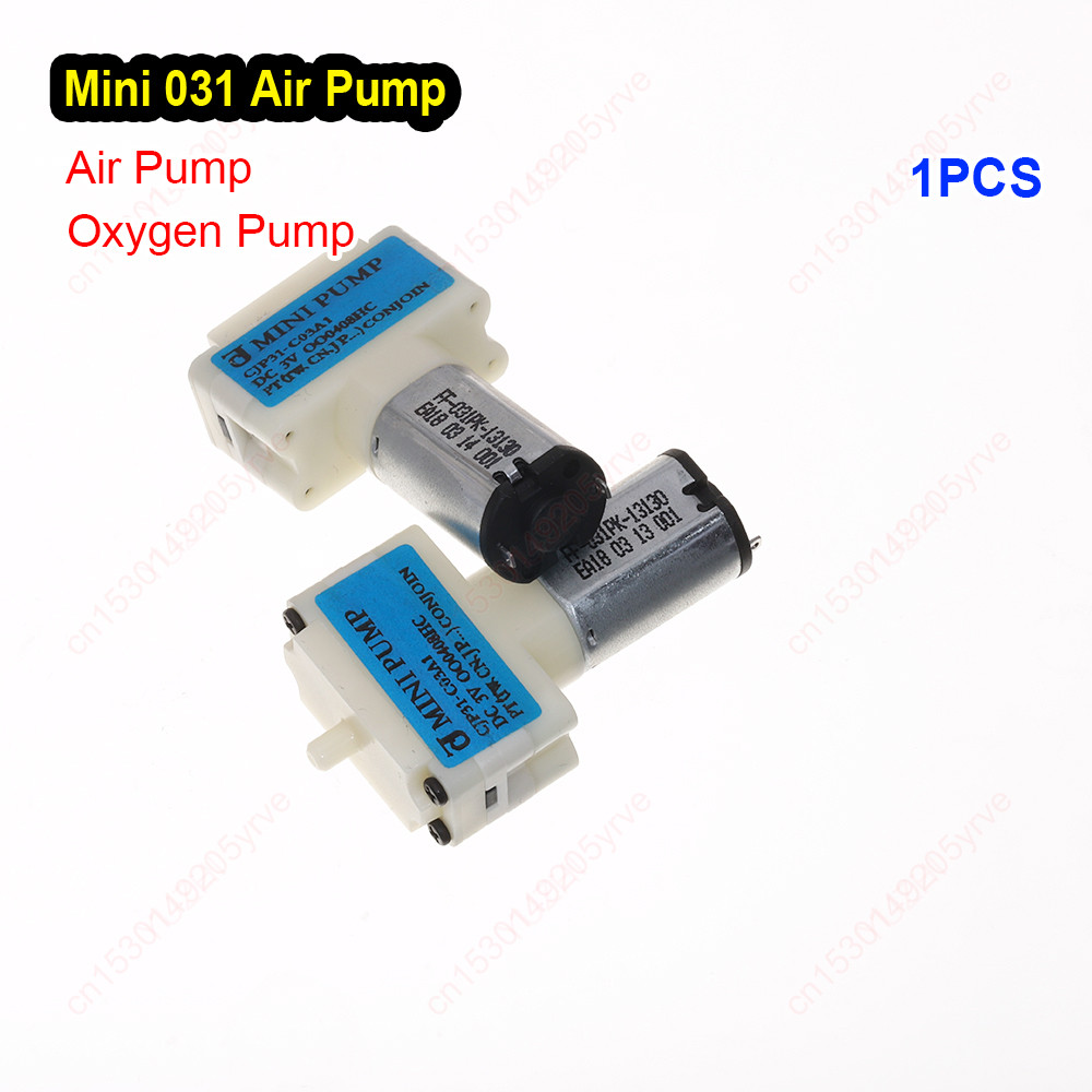Mini 031 ปั๊มลม DC 3V 3.7V Micro ไดอะแฟรม Inflator ปั๊มออกซิเจนเครื่องวิเคราะห์ปั๊มลมตู้ปลา