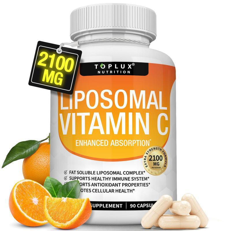 Liposomal Vitamins C 2100mg การดูดซึมสูง