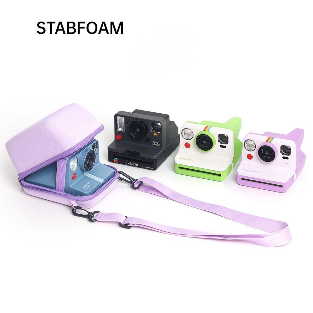 STABFOAM Film Camera Carrying, กันกระแทก EVA Instant Camera Storage Bag, Anti Scratch Adjustable Str
