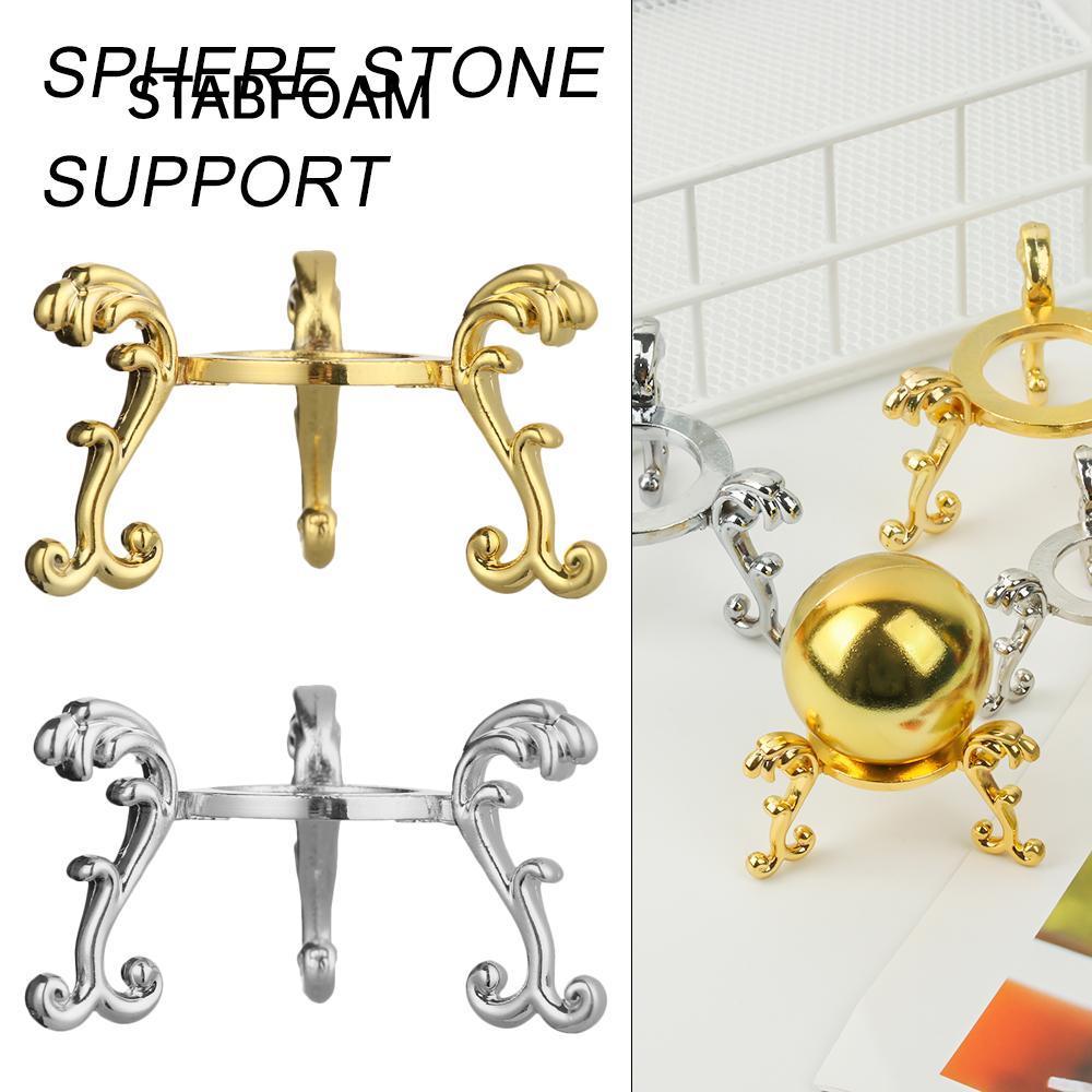 STABFOAM Sphere Stone สนับสนุนตกแต่งบ้านเดสก์ท็อปเครื่องประดับขาตั้งจอแสดงผล