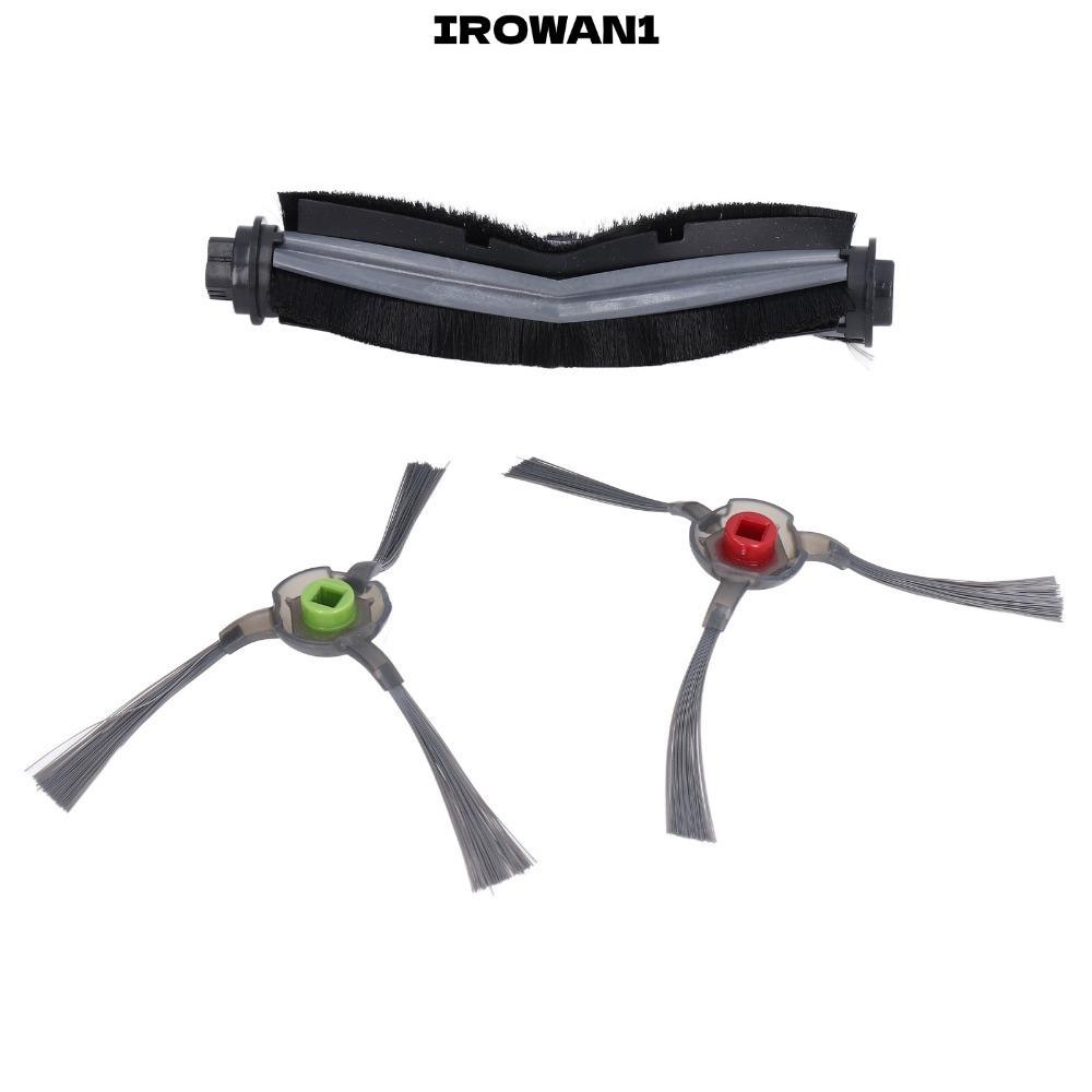 IRWAN1 3PCS หัวแปรงสูญญากาศ,ง่ายเปลี่ยน Helical แปรงสูญญากาศ,คุณภาพสูง PC ไฟเบอร์ทําความสะอาดลึกสีเท
