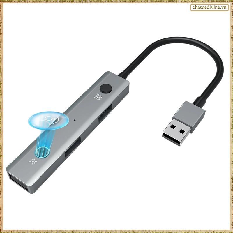 [KYG X] USB 2.0 Hub Multiport Adapter-Translation-Voice Trancription-Speech to Text-AI Voice Tools D