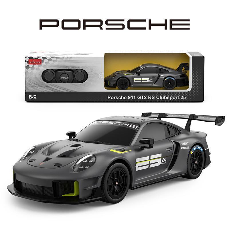 R RASTAR/Xinghui Porsche 911 รีโมทคอนโทรลไฟฟ้ารถแข่ง 1: 24 รถจําลอง Offline Old Guest ขายส่ง