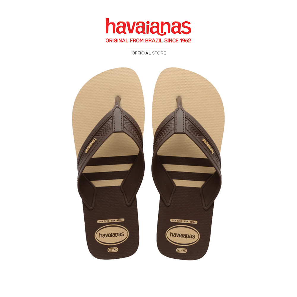 HAVAIANAS รองเท้าแตะ City Basic Golden/Coffe Brown 415026829512U_S6BRXX
