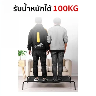 เตียงสัตว์เลี้ยงทนต่อการข่วน โครงเหล็กหนาแน่น ไม่บิดงอ รองรับน้ำหนักสูง ยกขาป้องกันเชื้อรา มีหลายสีเลือกได้ วางทุกมุมในบ