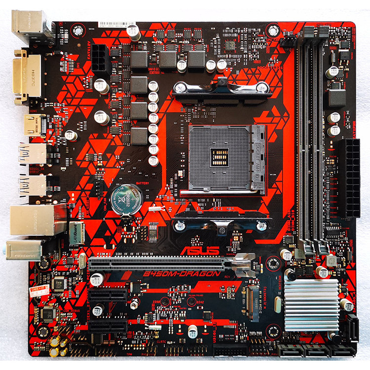 เมนบอร์ด Asus B450M-K B550 12345 Generation 5500 5600M.2 รองรับโอเวอร์คล็อก
