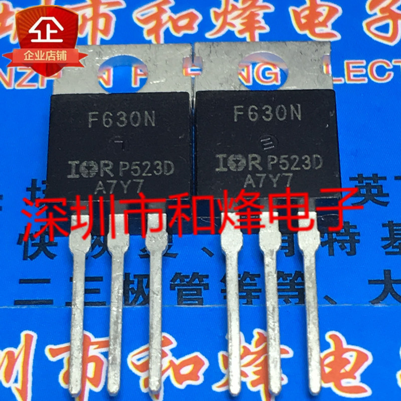 10 ชิ้น IRF630N F630N TO-220 200V 9.3A วิทยุไตรโอด