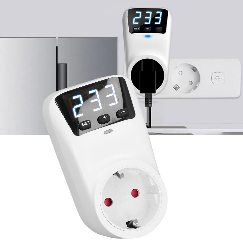 Kanebduk Surge Protector จอแสดงผลดิจิตอลแรงดันไฟฟ้าซ็อกเก็ตสําหรับเครื่องใช้ในบ้านตู้เย็นเครื่องปรับ