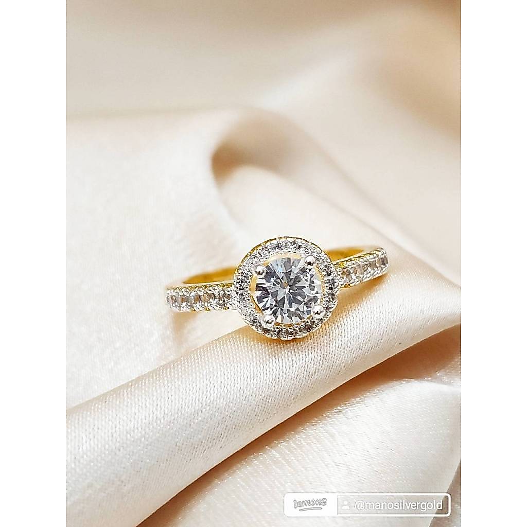 แหวน 0280 รุ่นฟรีไซส์ หนัก 1 สลึง แหวนแฟชั่น ทองสวย รูปที่ 3