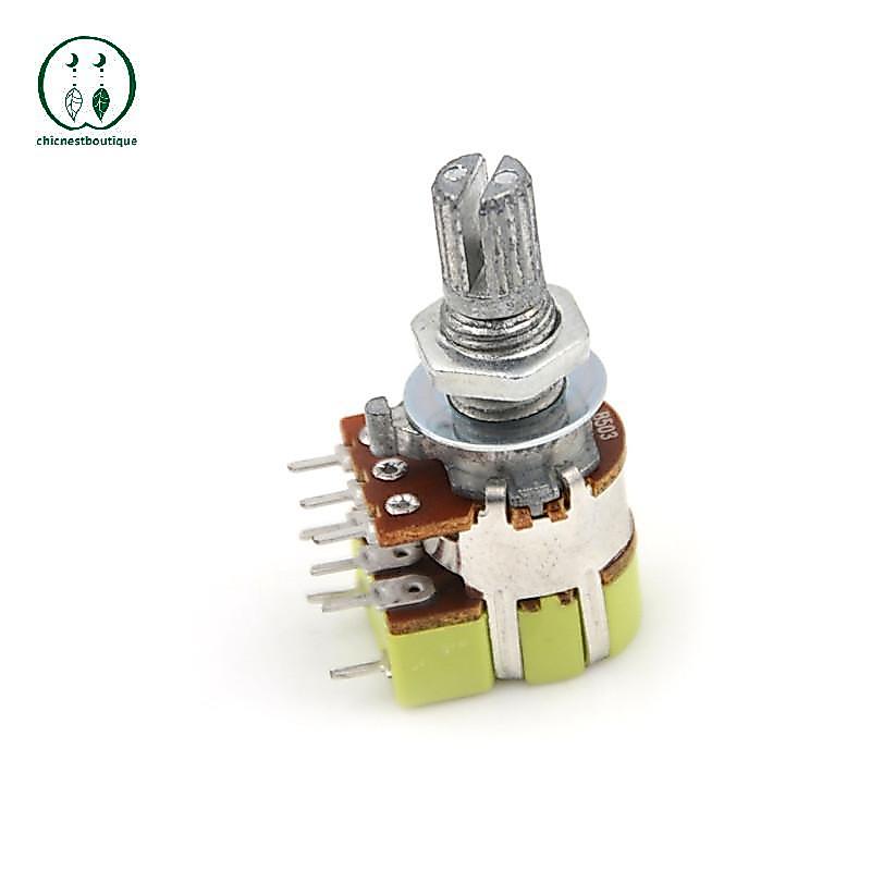 [Chicnest] B50K 50K Dual Linear Taper Volume Control Switchesometer Switch BU