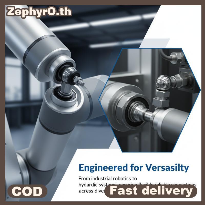 Ball Head Joint Rod End Bearing M5 M6 M8 M10 มุมขวา Easy Assembly CS8 CS10 CS13 CS16 สําหรับ Automat