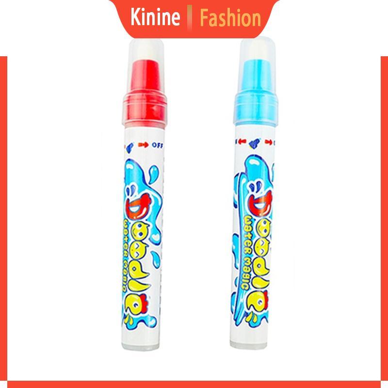 KIN ปากกาน้ําวาด Doodling ปากกา Quick Drying Refillable Maker ปากกาสําหรับเด็กนักเรียน Doodling Mat 