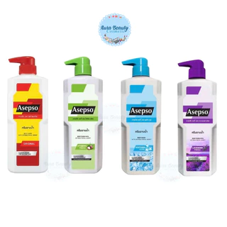 📍 (1ขวด) Asepso อาเซปโซ ครีมอาบน้ำ 500 มล. Body Wash with Antibacterial Agent : Cleanliness for Healthy Skin