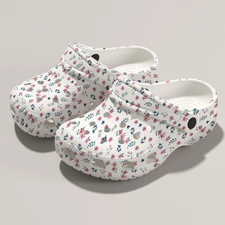 AYUER SIZE 22-40 รองเท้าแตะกลางแจ้ง DIY พิมพ์สีสันสดใส