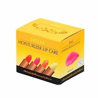 ( 1 กล่อง 12 ชิ้น ) SHEENE MOISTURIZER LIP CARE 2g. ชีนเน่ มอยส์เจอร์ไรเซอร์ ลิปแคร์ ลิปมัน ลิปบำรุงริมฝีปาก