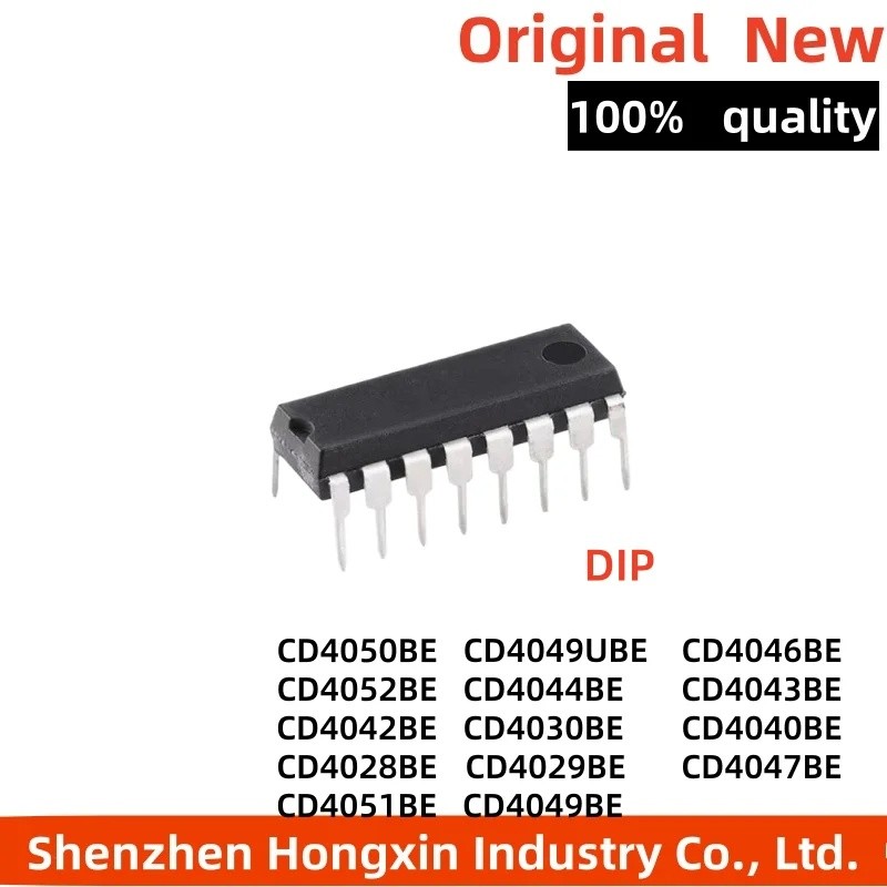 5PCS CD4047B CD4028BE CD4029 CD4030 DIP-16 CD4040 CD4042 CD4043B CD4044B CD4046BE CD4049 CD4049U CD4