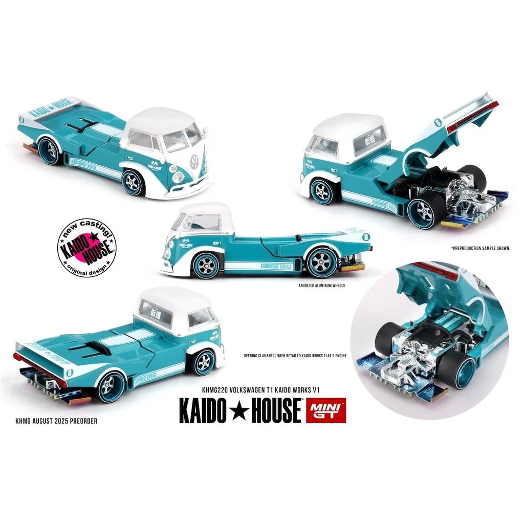 MINI GT No.220 Kaido House Volkswagen T1 KAIDO WORKS V1 KHMG220