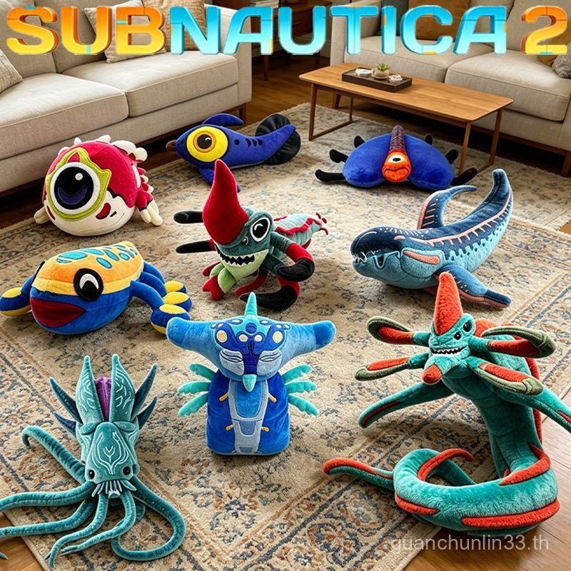 สินค้าใหม่ข้ามพรมแดน Deep Sea Mini Voyage subnautica2plush Oculus Fish Oculus Plush ของเล่นตุ๊กตา