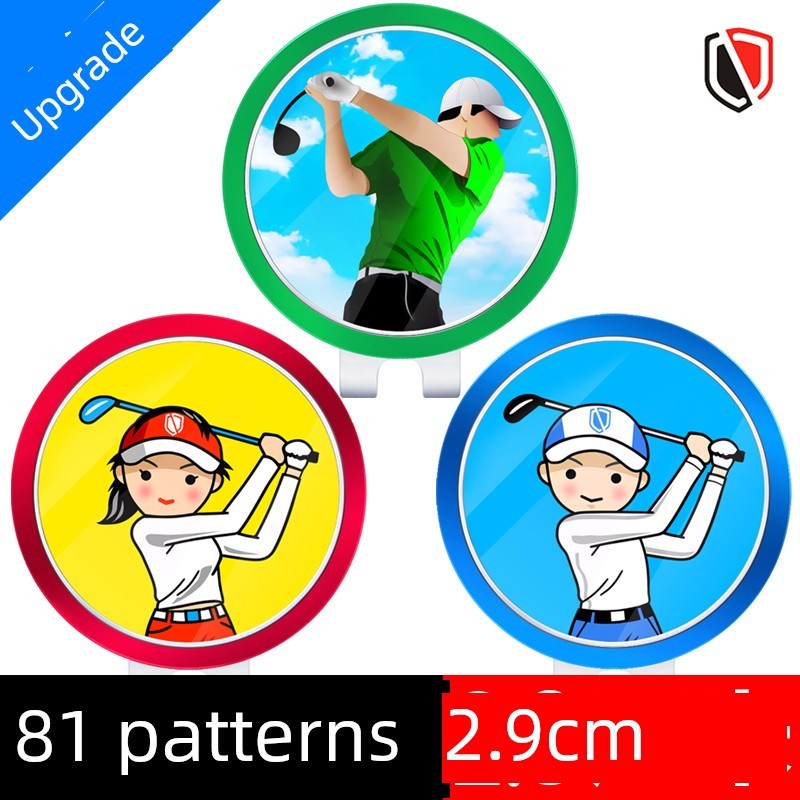 GOLF Cap Clip GOLF Mark Universal