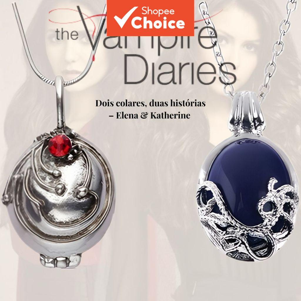 ชุดสร้อยคอ TVD จาก The Vampire Diaries | สร้อยคอจี้แคทเธอรีน เพียร์ซ (Katherine Pierce) | สร้อยคอลูก